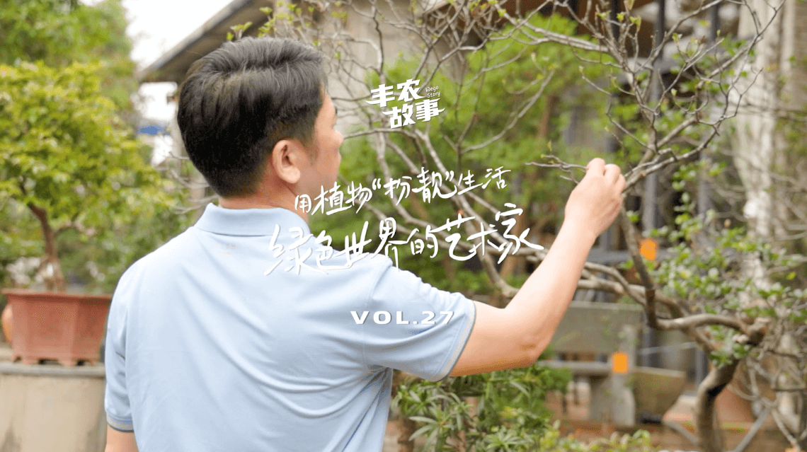 17年，他用一草一木去点亮了一个个家。